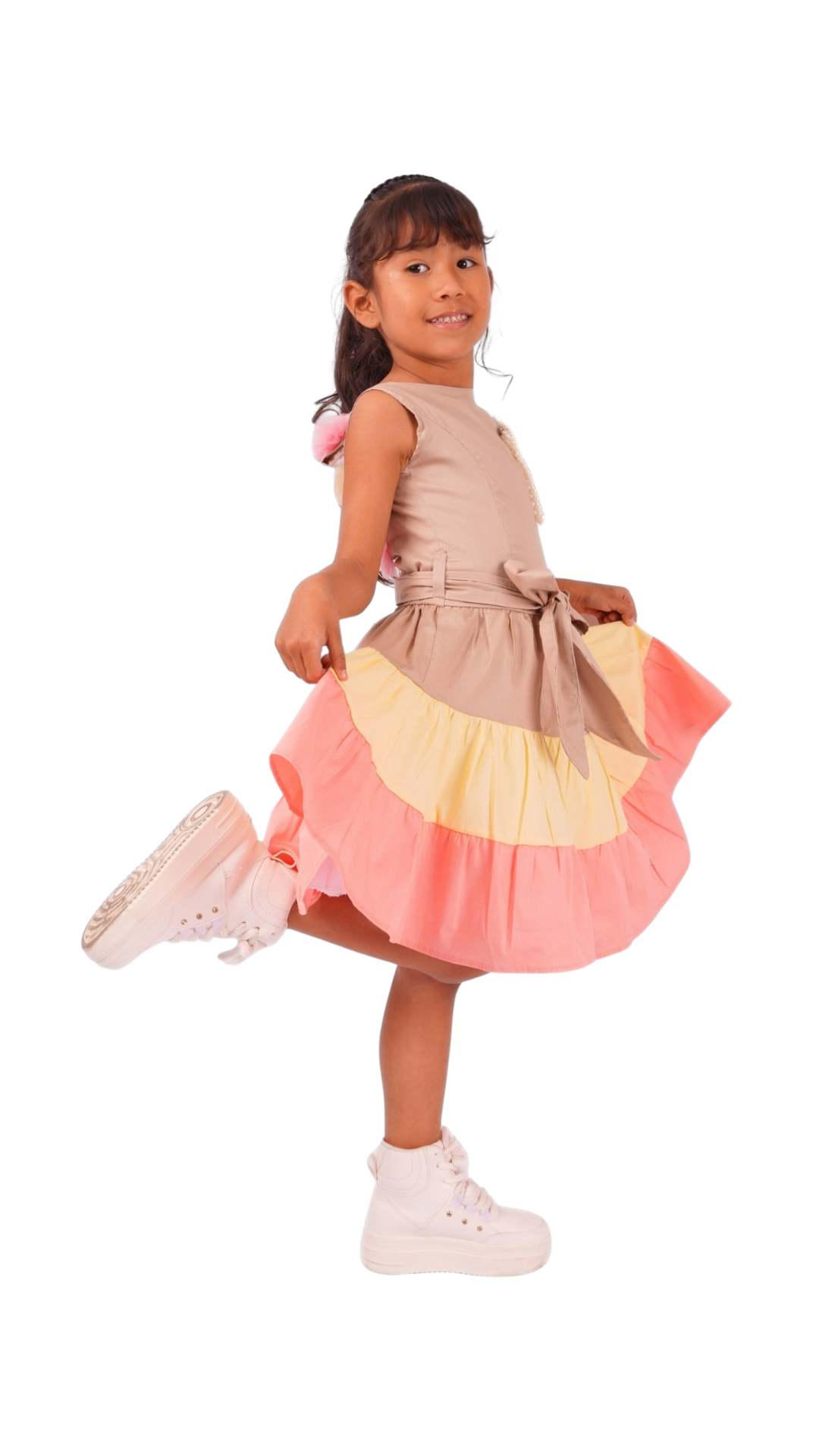 VESTIDO TRES TONOS REF : V031 - Image 11