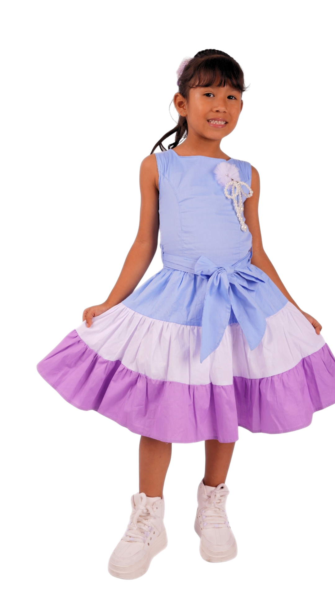 VESTIDO TRES TONOS REF : V031 - Image 6