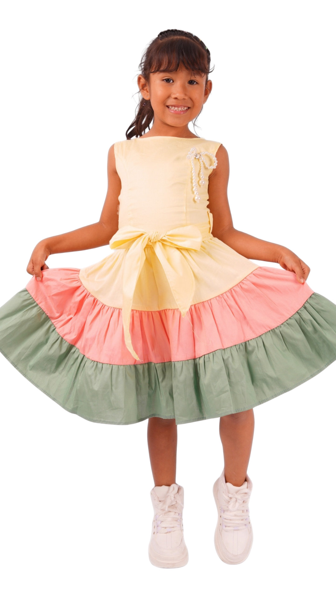 VESTIDO TRES TONOS REF : V031 - Image 7