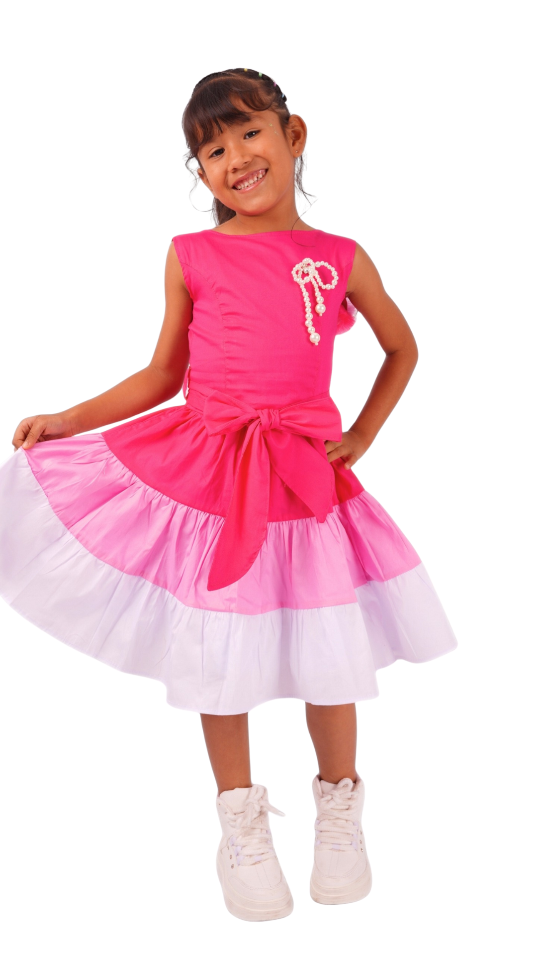 VESTIDO TRES TONOS REF : V031 - Image 10